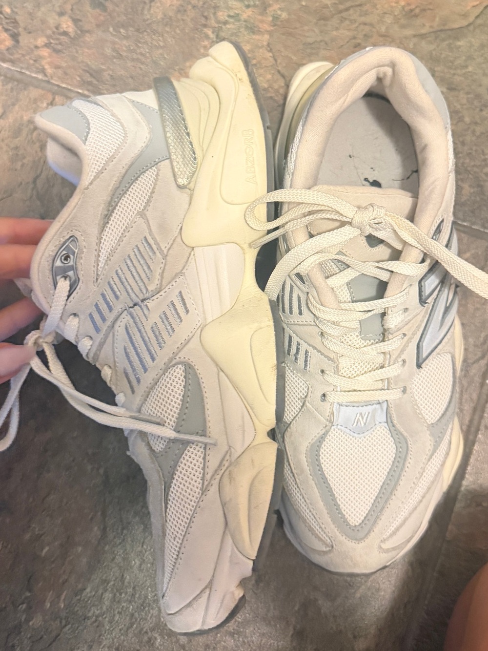 New Balance 9060 'Sea Salt / Concrete' sneakers,